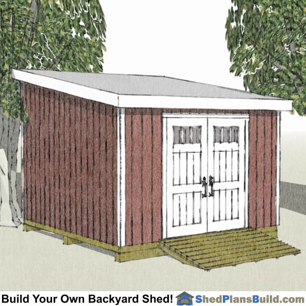 12x12 Barn Shed Plans