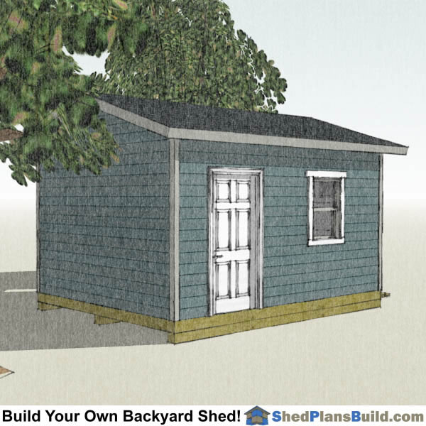 12x16 garage storage shed plans