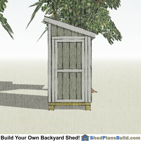 4x8 Lean To Shed Plans