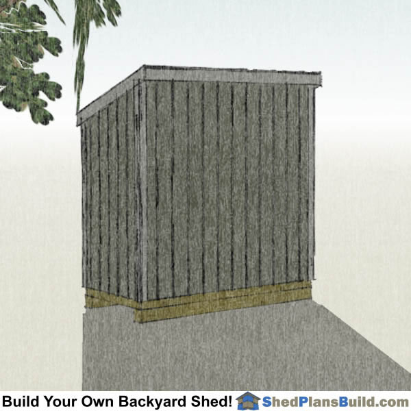 4x8 Lean To Shed Plans
